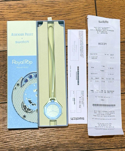 Swatch royal pop - swatch, blaue