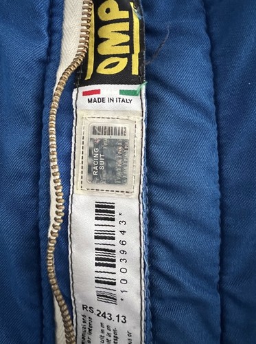 Omp race suit - suit, 54
