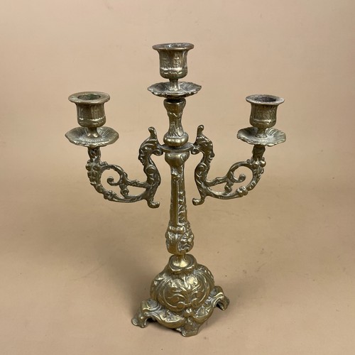 French candelabra ornate gold - candelabra,