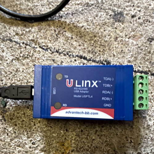 Ulinx 422 485 usb adapter - rs-422/485,