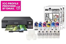 A3 Sublimation Printer: EPSON ET-18100+ 6 x 100ml Sub Ink + Paper for Windows