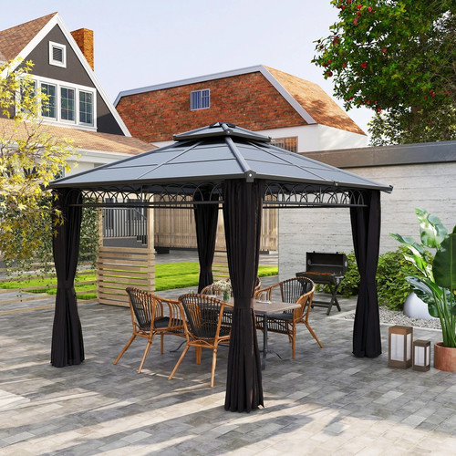 Double roof pergola - double roof,