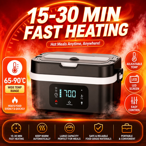 Fast heating electric lunch - heating,