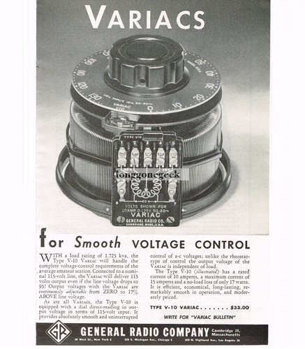 1948 general radio type 10 - 1948,