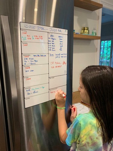 Magnetic whiteboard - a3,