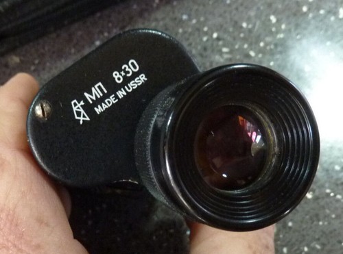 Russian 8x30 monocular - russian, mn