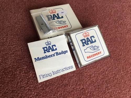 Vintage car badge rac type - vintage,
