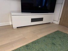 IKEA TV Bench Besta Burs White