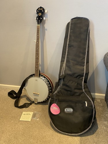 Rally string banjo with - string,