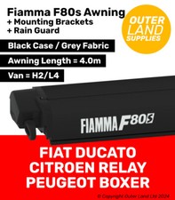 Fiamma F80s Black Awning