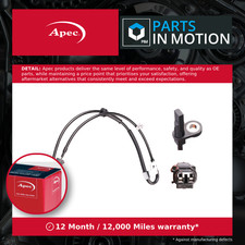 ABS Sensor fits SUZUKI SPLASH 1.3D Front Left 2008 on Wheel Speed 4709219 Apec