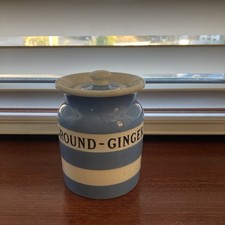 T G Green Cornishware Ground Ginger Spice Jar