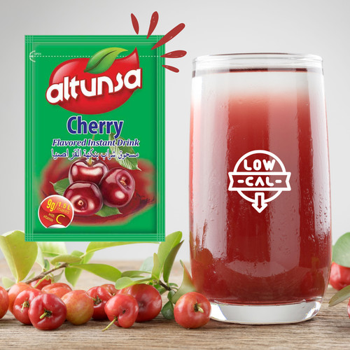 Cherry instant drink - cherry,