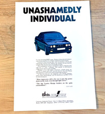 BMW BIRDS HARTGE E30 3 SERIES