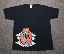 Y2K VTG NOS Energy Drink T-Shirt Men's Large Black "Drift Academy"  Short-Sleeve