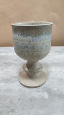 Studio Pottery Goblet - Marked