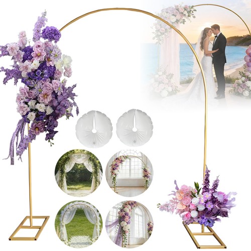 4x2 metal wedding arch - 2.4x2.1m,