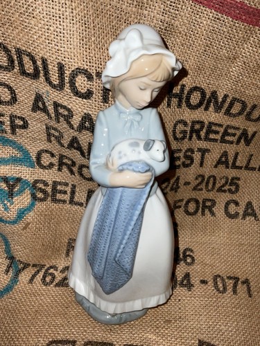 Lladro nao sweet girl with - nao, girl'