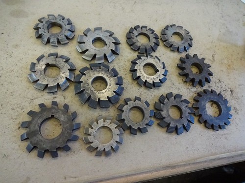 Gear cutter cutters - , selection