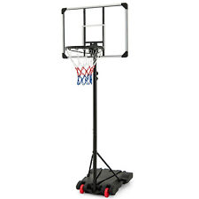 Portable Basketball Hoop Height Adjustable Basketball Goal System Kids Adults