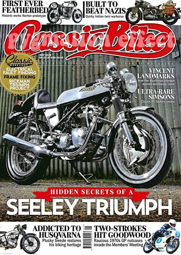Norton featherbed racer indian - norton,