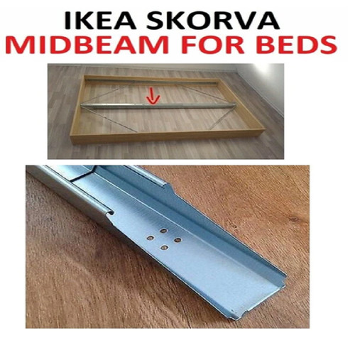 Skorva ikea bed steel beam - ikea,