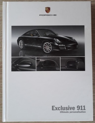 Porsche exclusive 911 brochure - exclusive,