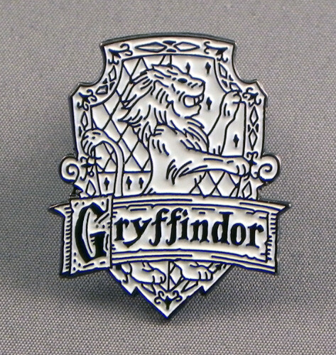 Gryffindor crest enamel pin - gryffindor,