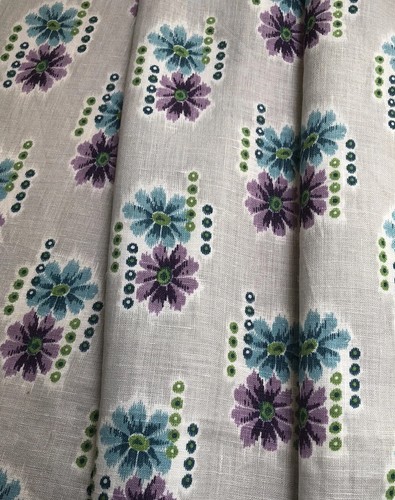 Daisy floral vintage - floral, fabric