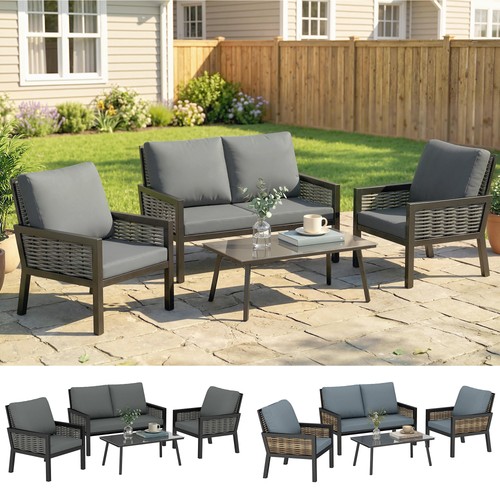 Seater rattan garden - 4,