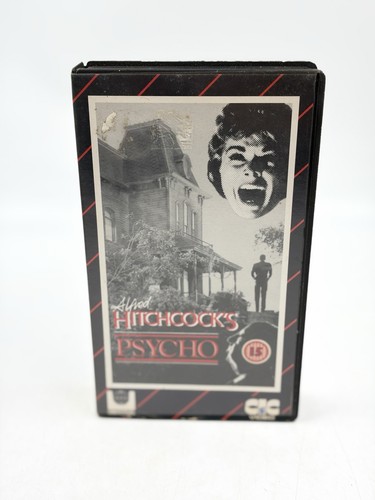 Psycho vhs pre - cert, 1986