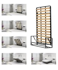 Vertical wall bed folding - wall,