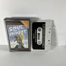 SOUL OF A ROBOT - AMSTRAD CPC - Mastertronic GAME Cassette Tape Complete. Tested