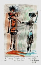 2023 linocut"Henry Moore meets