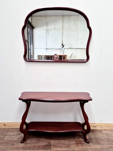 Console table wall mirror - console, hall