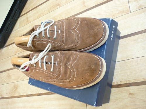 Grenson brown brogue suede - grenson,
