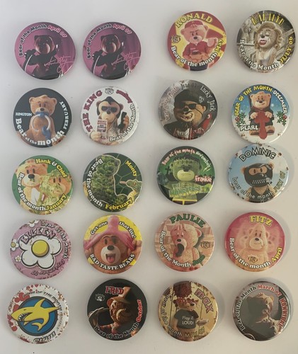 Bad taste bears pin badge - bad,