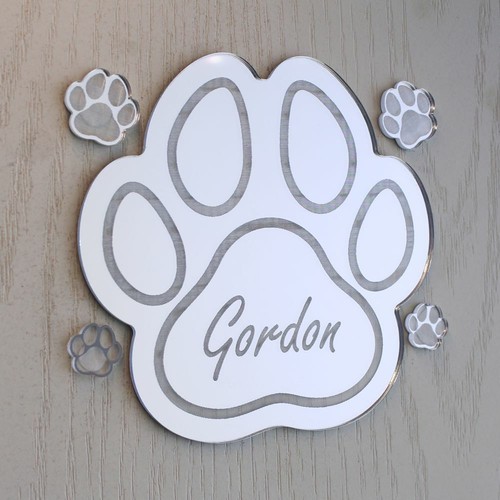 Personalised paw and paws dog - paw,