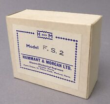 H & M / Hammant & Morgan Model FS 2 Switch boxed excellent (m)