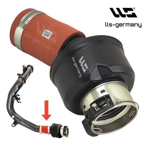 Turbo hose with resonator - hose,
