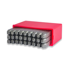 3mm reversed letter stamps A-Z and & stamps 6mm shank rdgtools