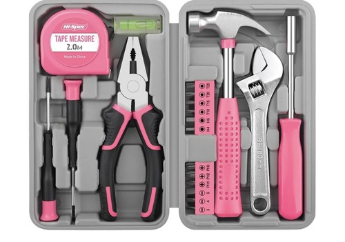 Pink tool kit - tool, for