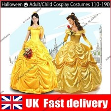 Adult Belle Cosplay Costume
