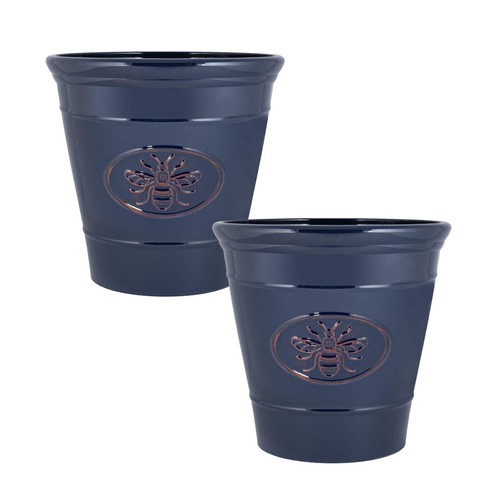 2pc plastic plant - plant, pot