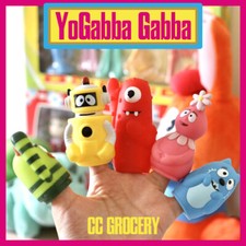 Vintage Yo Gabba Gabba Vinyl Toy Muno Plex Foora Brobee Collectible Toy Figure
