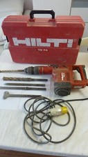 HILTI TE74 HAMMER DRILL Breaker 110V with Case & 5 x SDS Bits / Drills  GWO
