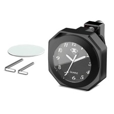 Handlebar clock motorcycle Craftride black DK4297