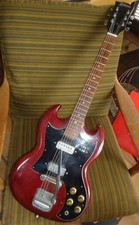 Vintage Sakova Antique Electric Guitar Made In Japan