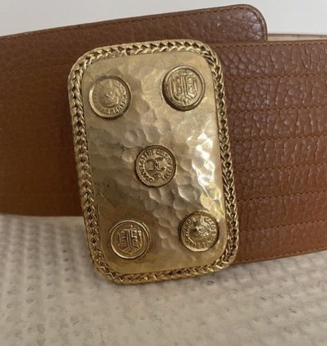 Vintage chanel wide leather - vintage,
