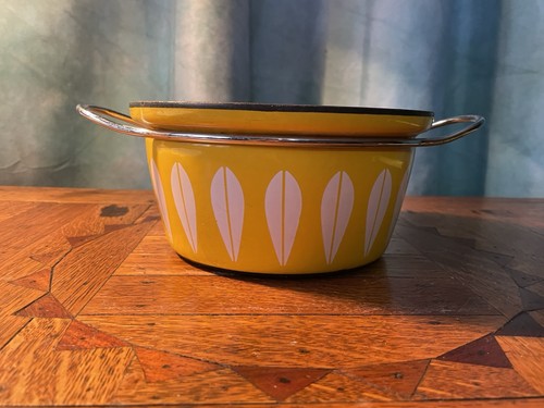 Cathrineholm yellow white - cathrineholm,